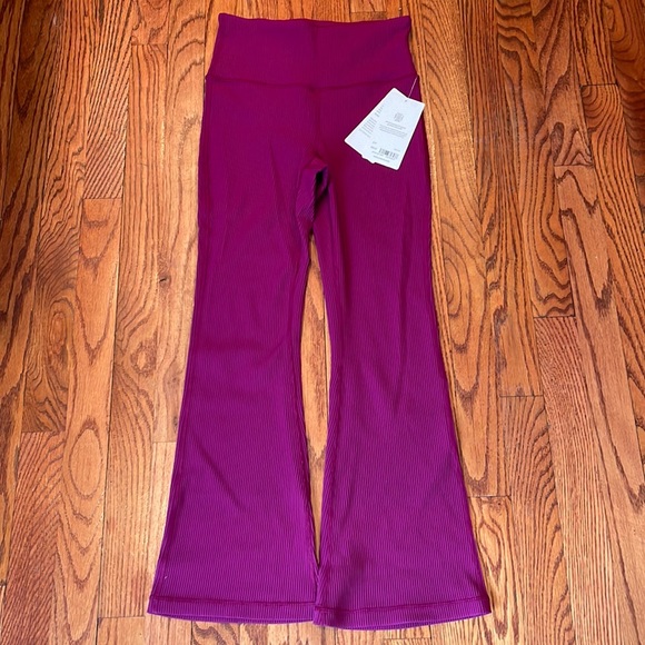 Athleta Pants & Jumpsuits Cco Nwt Athleta Elation Rib Crop Flare